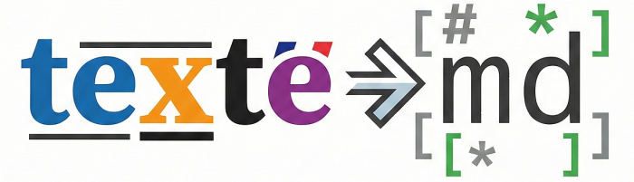 texte2md